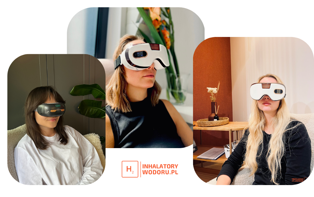 zabieg w okularach wodorowych